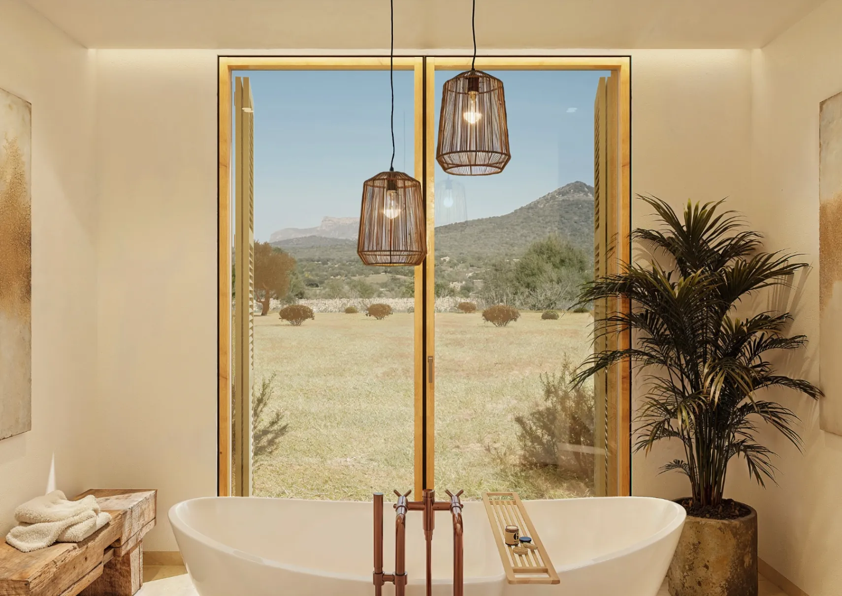 Eco-Lujo en Manacor: Diseño de vanguardia y conexión total con la naturaleza