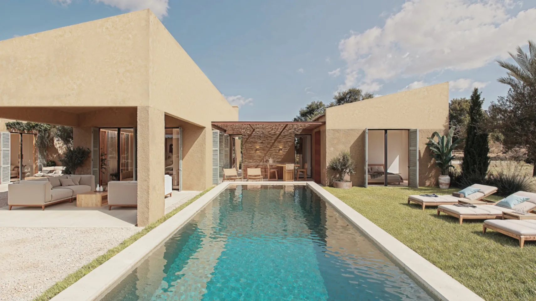 Eco-Lujo en Manacor: Diseño de vanguardia y conexión total con la naturaleza
