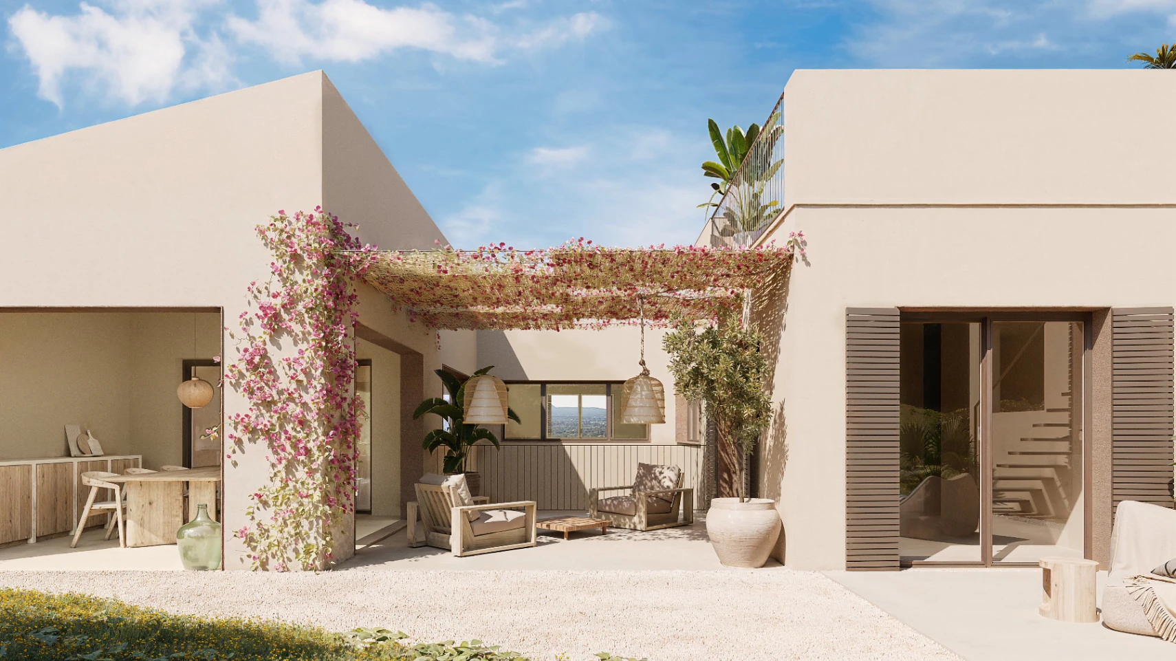 Exclusivo proyecto: Casa de pueblo de diseño con gran terreno y piscina en azotea en Lloseta