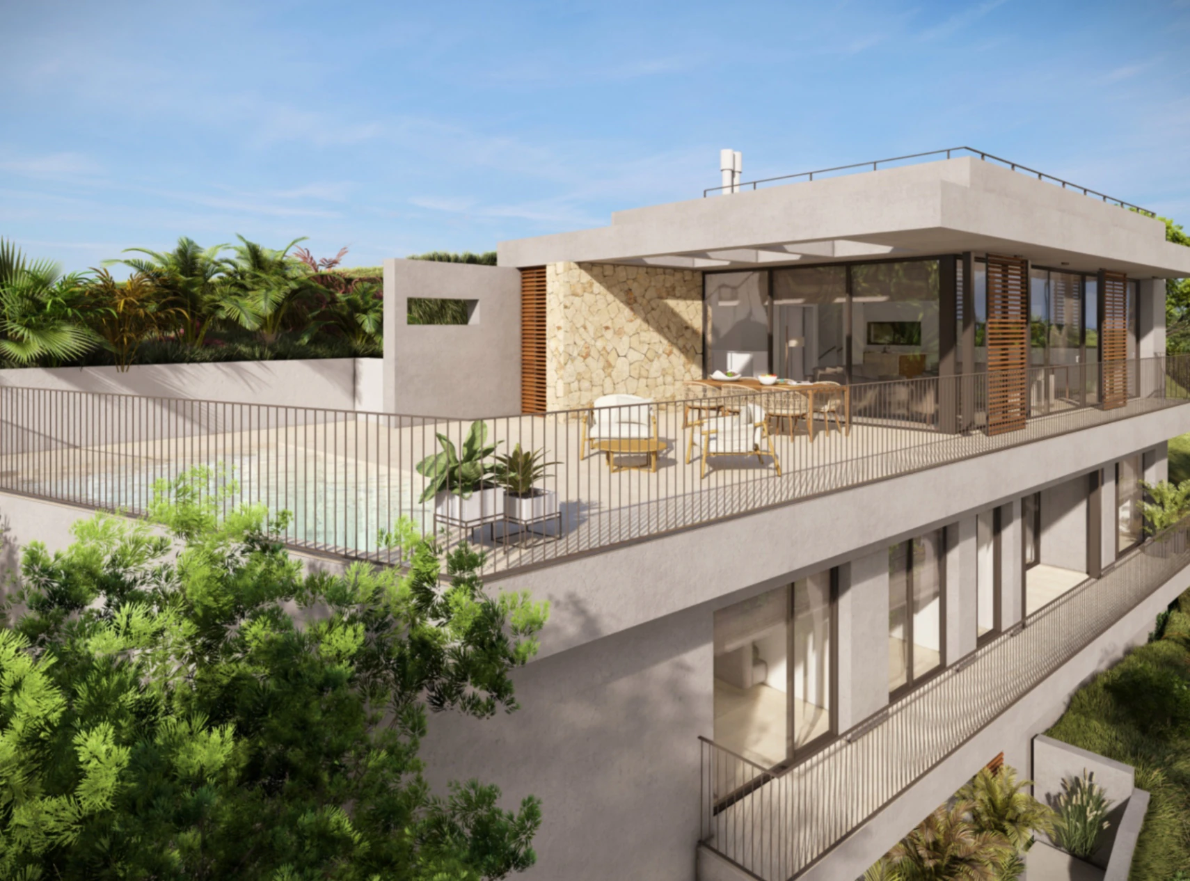 Chalet / Villa en venta con 4 dormitorios y piscina en Palma de Mallorca