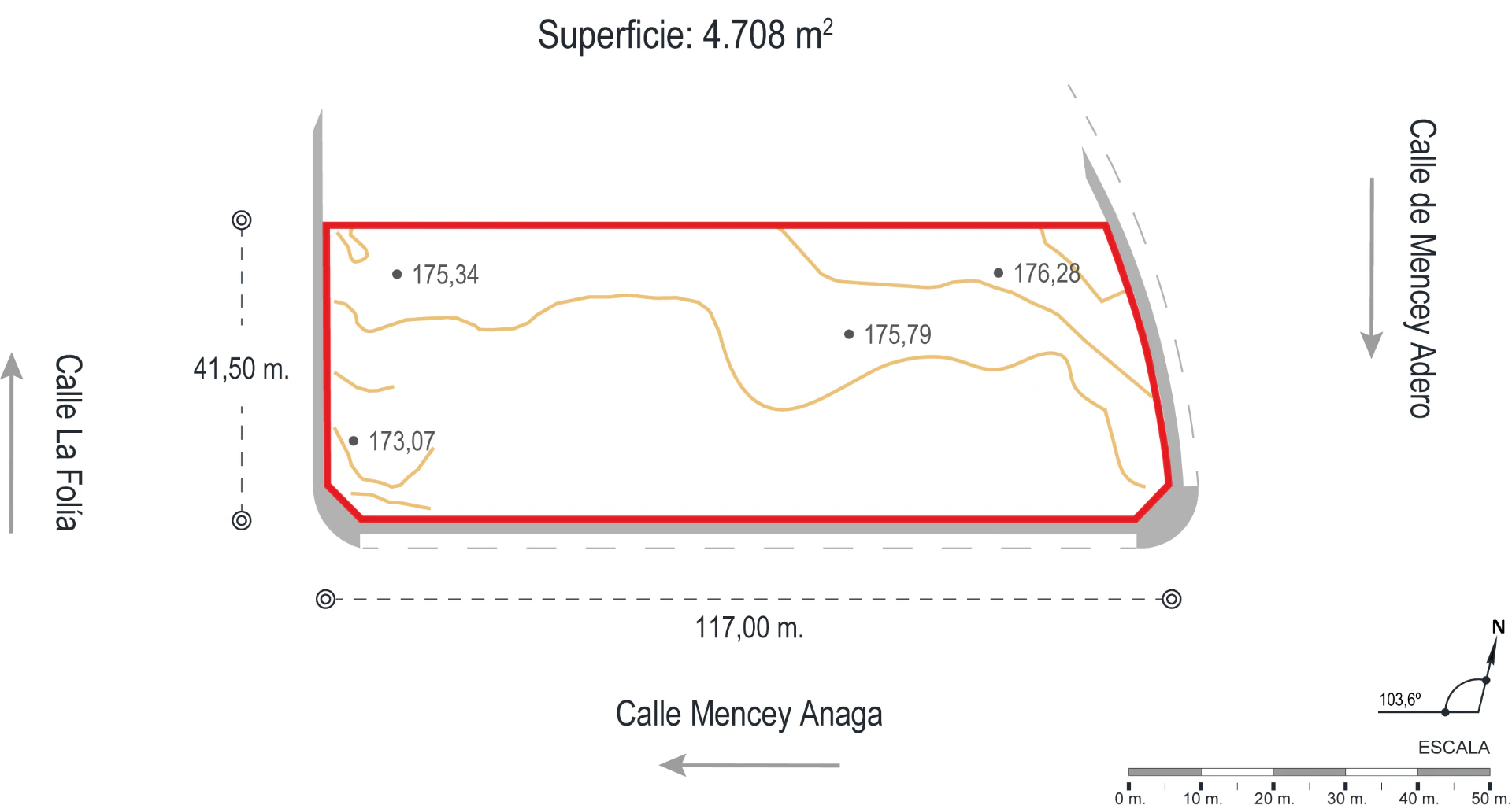 Parcela urbana en suelo comercial - residencial, en Llano del Camello, Las Chafiras