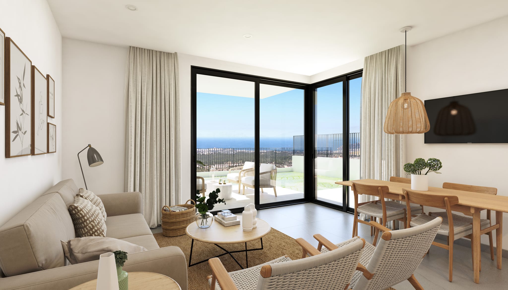 2 Bedroom, 2 Bathroom Villas for sale in Polop