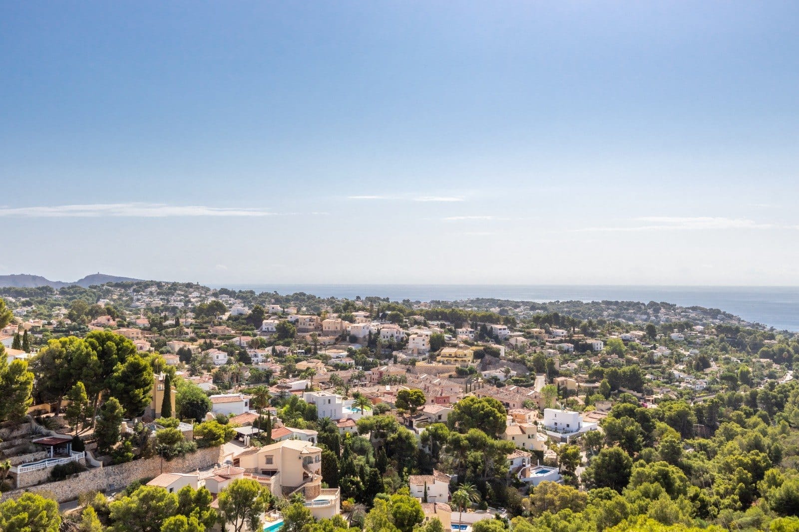 Moderne Villa mit Meerblick zu verkaufen in Benissa