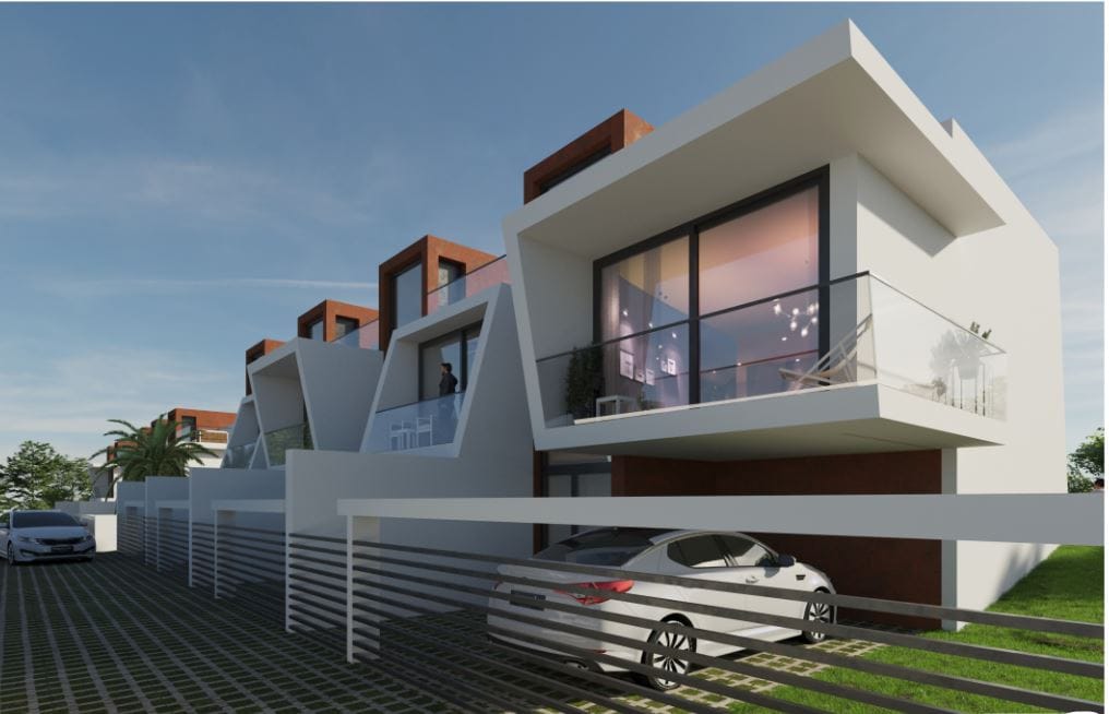 Adosados nuevos y modernos en venta en Calpe