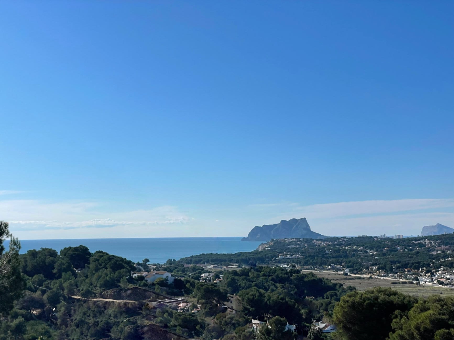 Villa im ibizenkischen Stil mit Meerblick zu verkaufen in Moraira