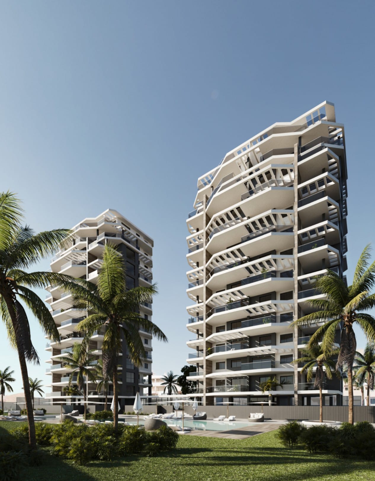 Pisos de obra nueva en venta en Calpe