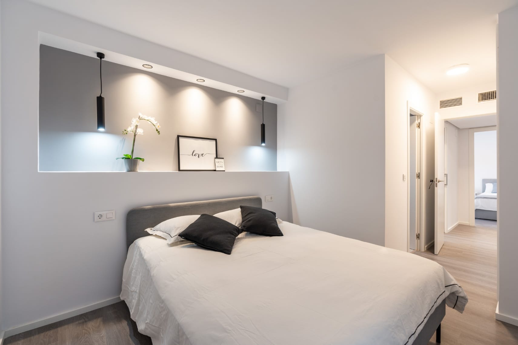 Áticos dúplex con vistas al mar en venta en Calpe