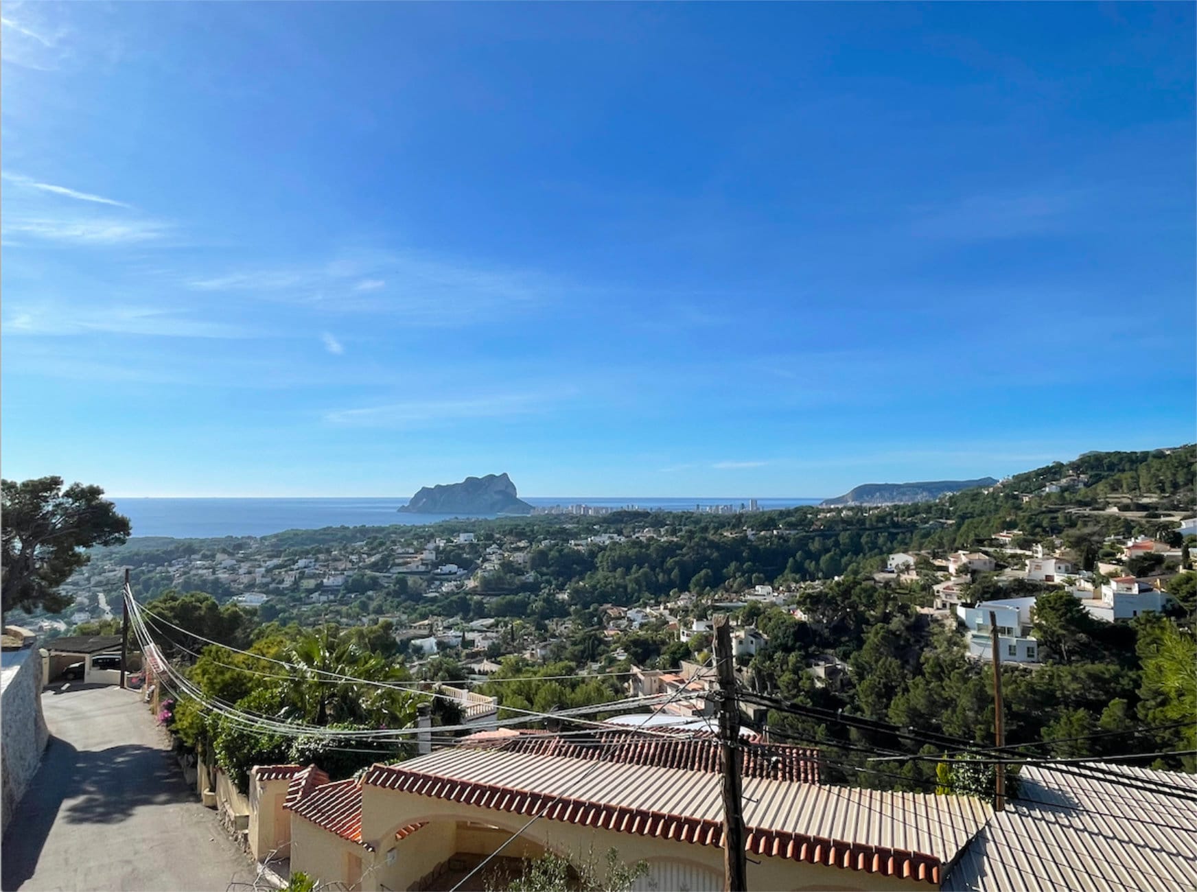 Villenprojekt mit fantastischem Meerblick zu verkaufen in Benissa