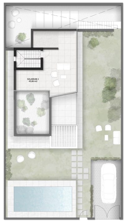 En construcción: 22 modernas villas cerca del golf en Finestrat