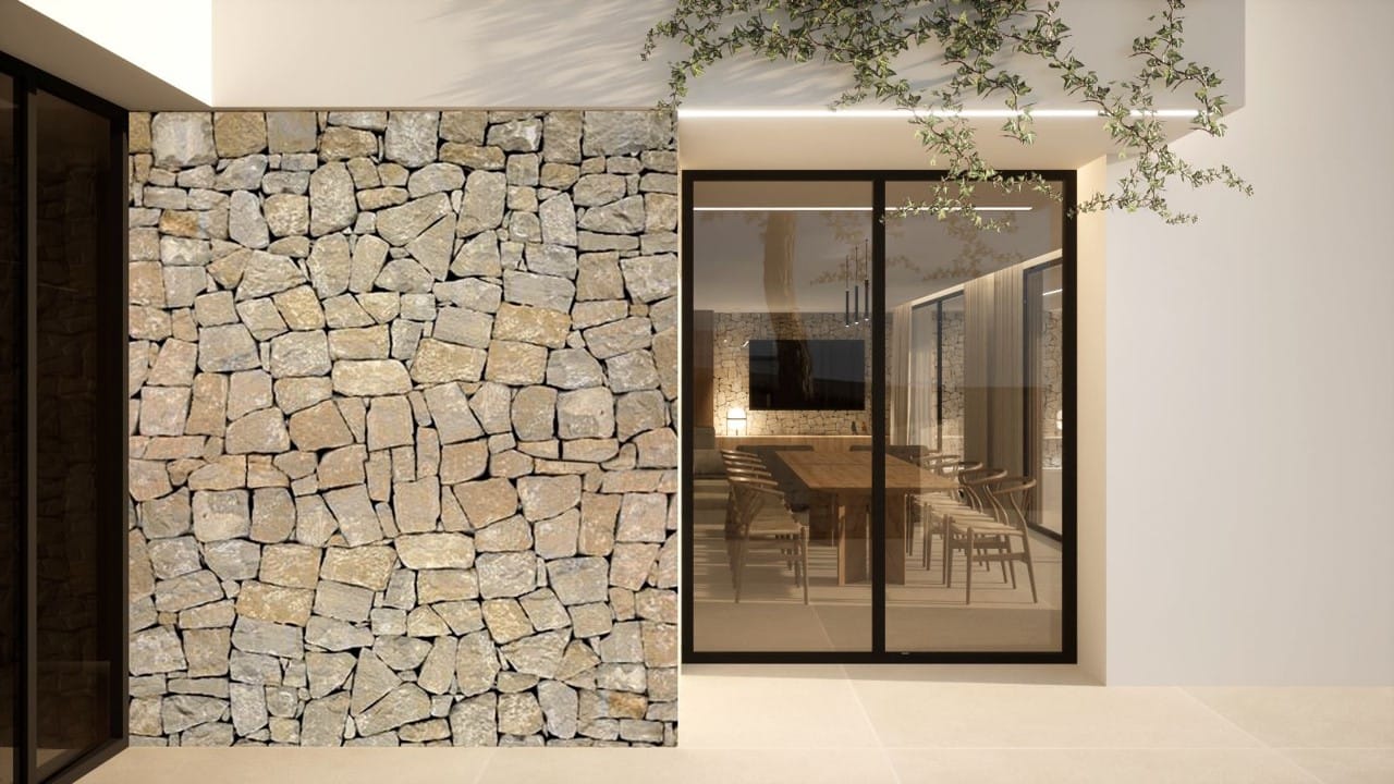Proyecto de impresionante villa moderna en venta en Moraira