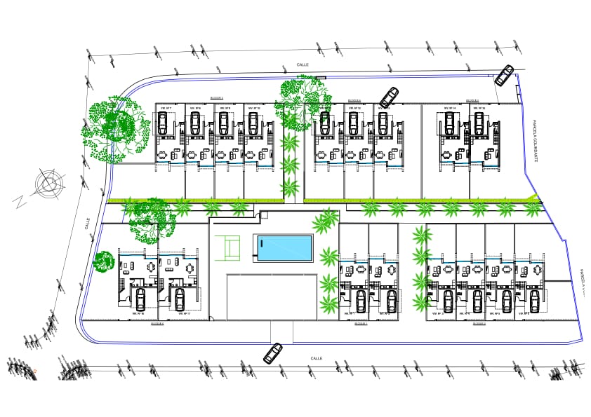 Adosados nuevos y modernos en venta en Calpe