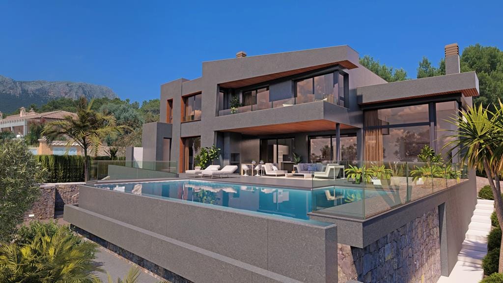 CC-2-89537 - Villa de lujo estilo moderno con piscina en venta en Calpe