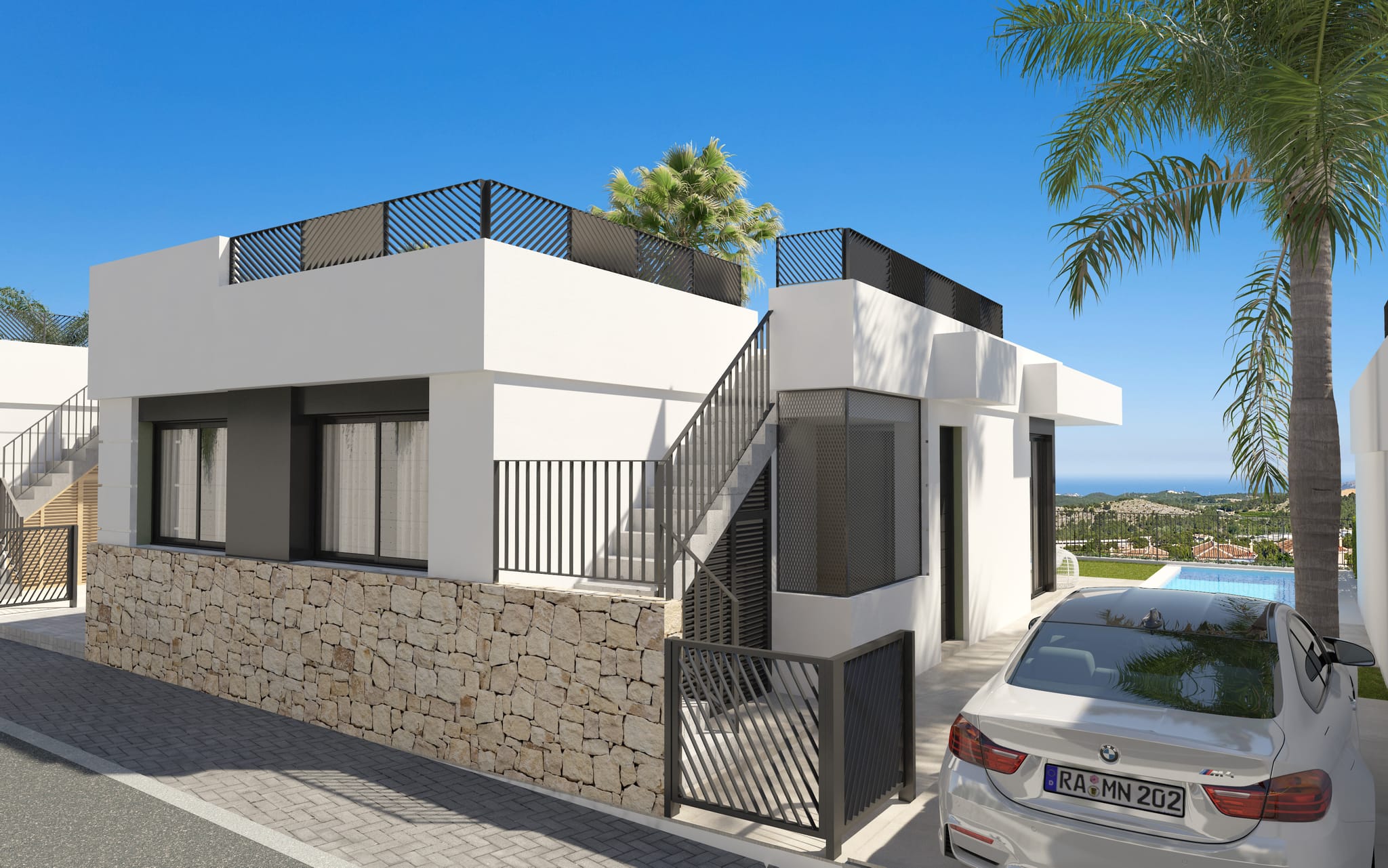 3 Bedroom, 2 Bathroom Villas for sale in Polop