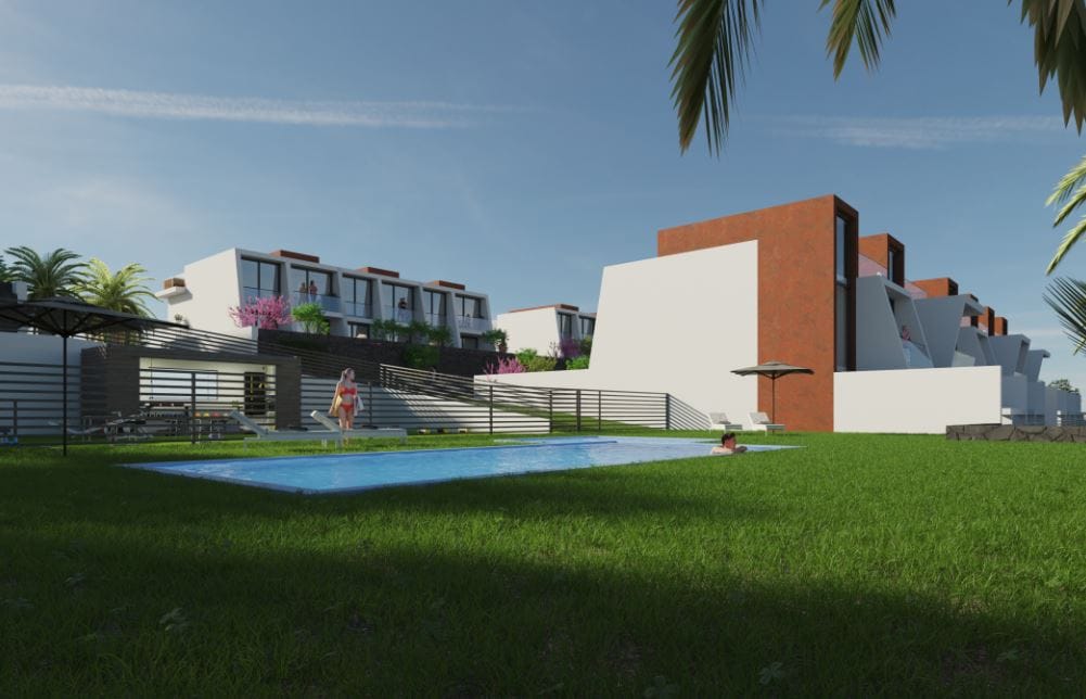 Adosados nuevos y modernos en venta en Calpe