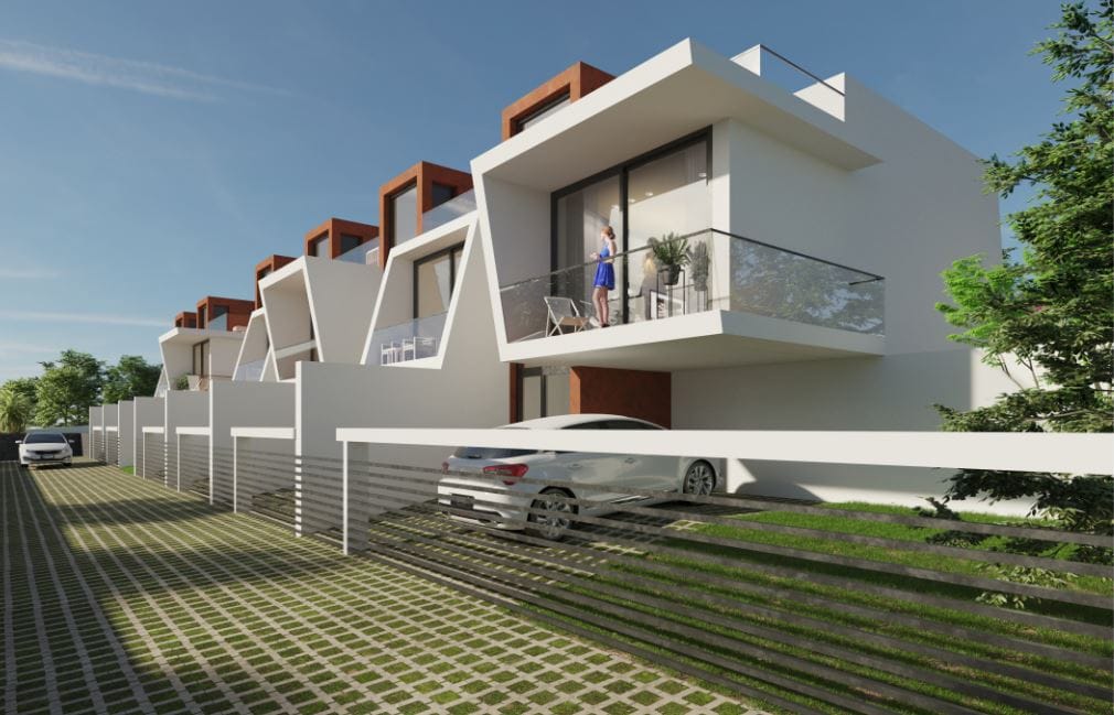 Adosados nuevos y modernos en venta en Calpe