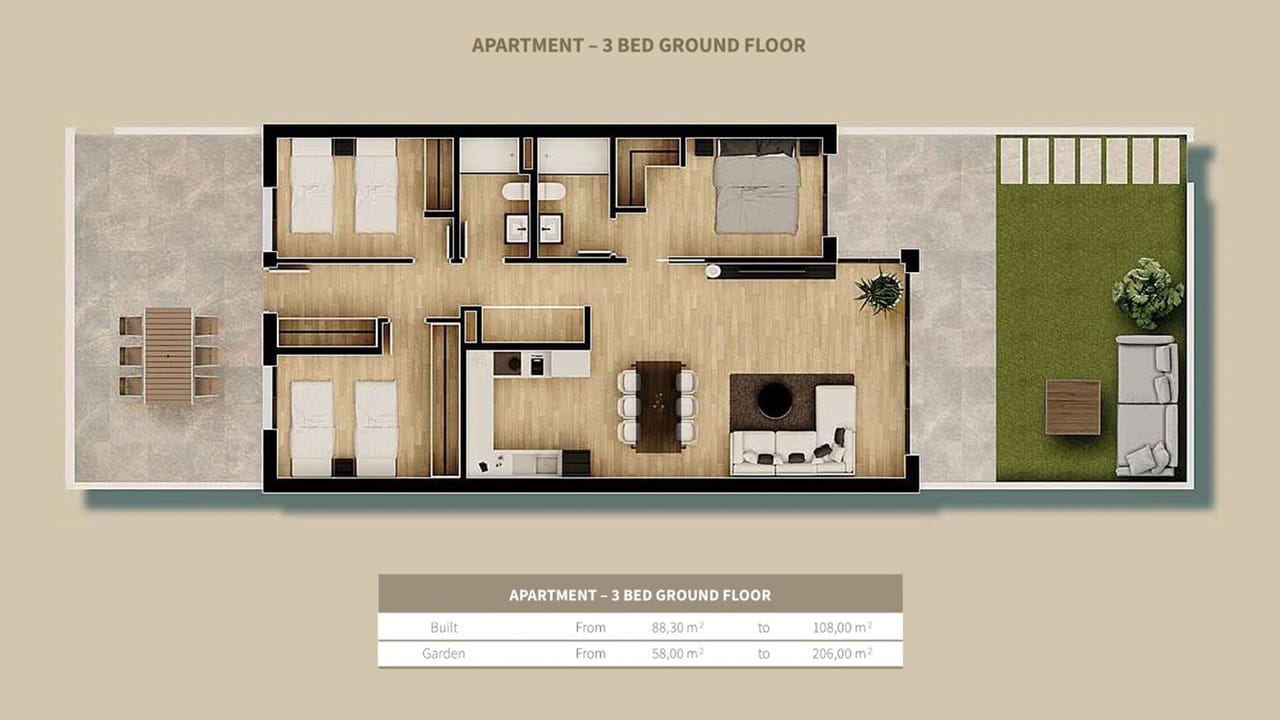 Verkoop. Appartement in Gran Alacant