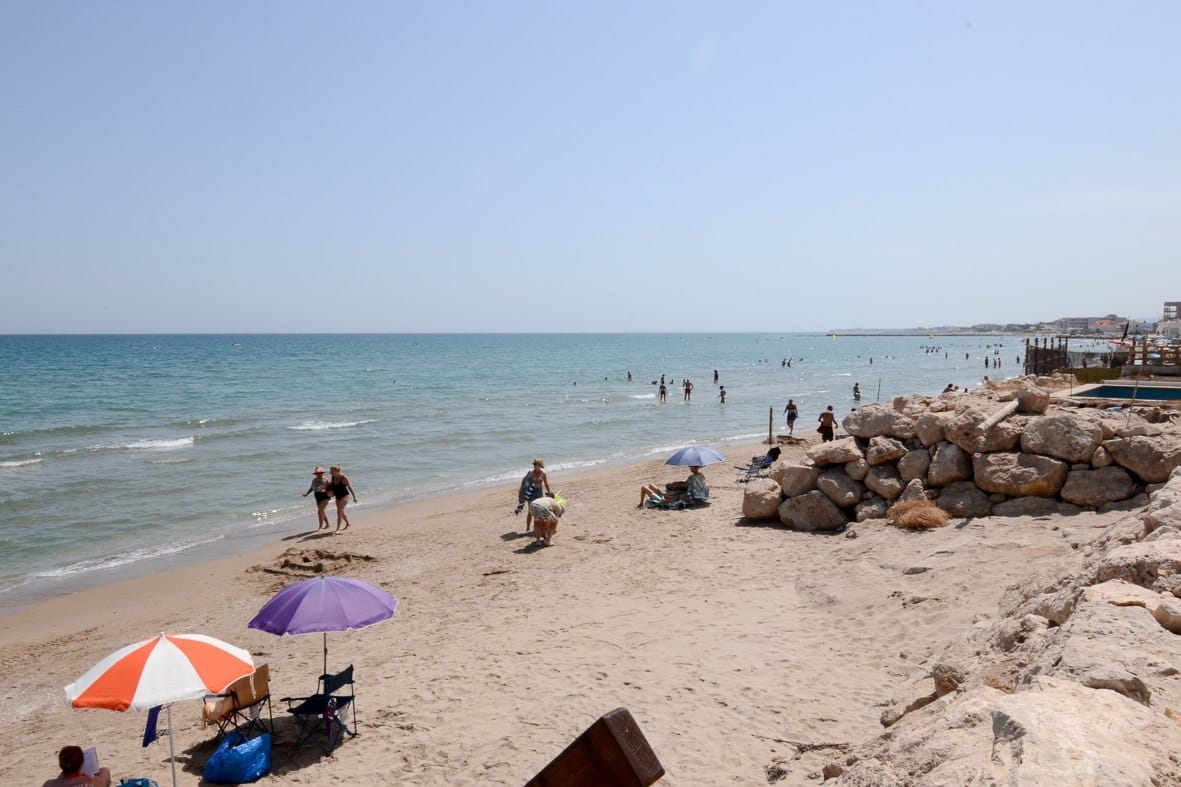 Villa on 1st line of beach in les Marines, in Dénia.