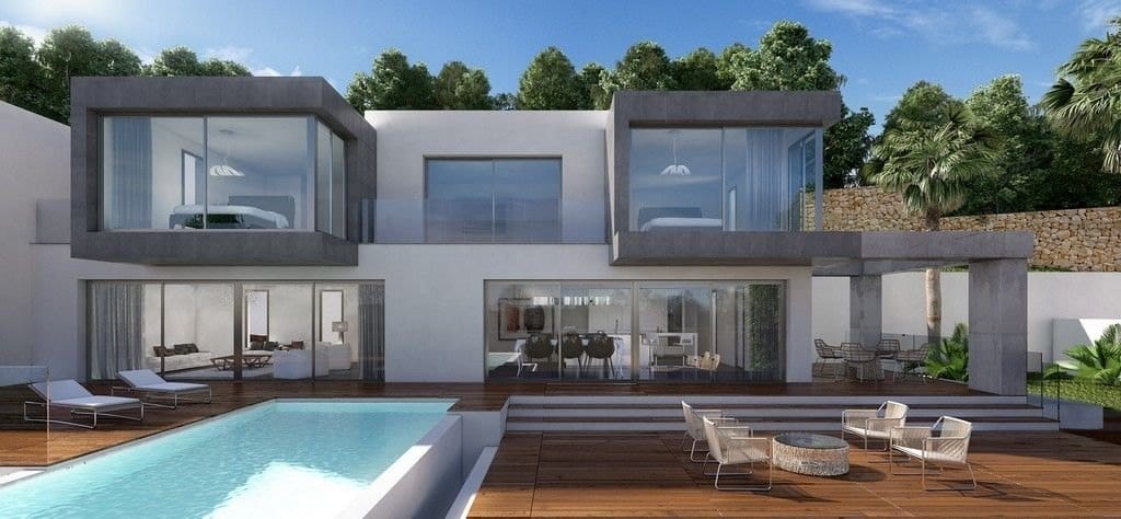 Villa de lujo con vista al mar en venta en Calpe