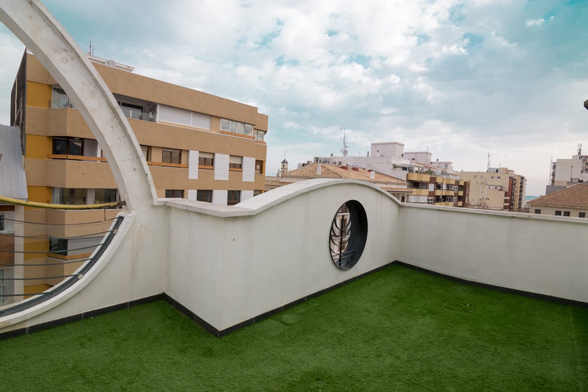 Stilvolles Penthouse im Zentrum von Dénia.
