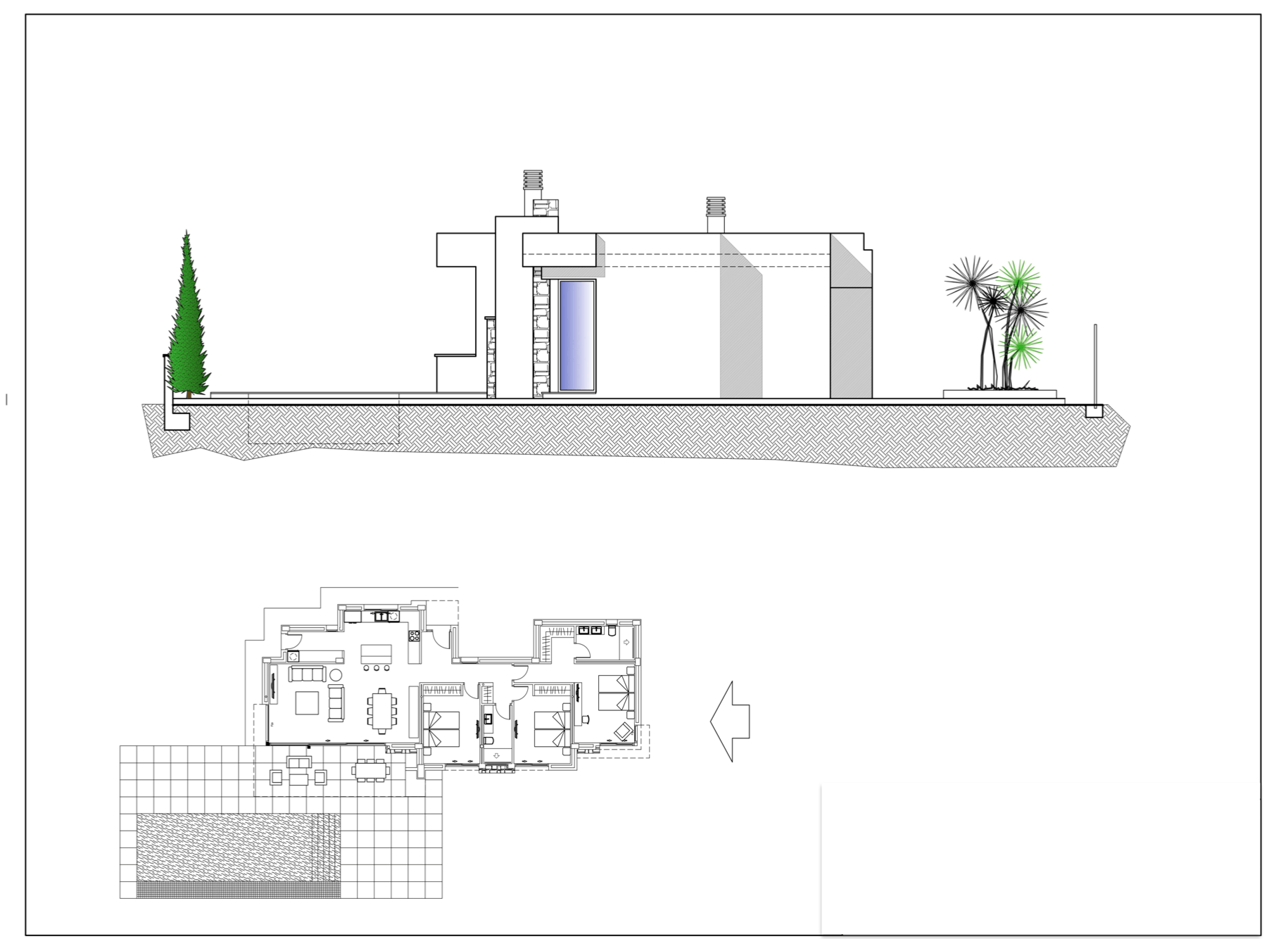 Modern villa project for sale, Calpe