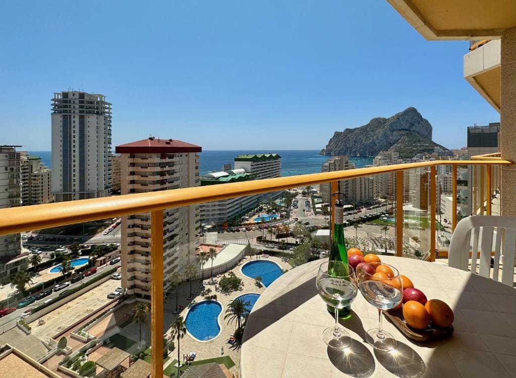 Atico con vistas al mar en venta en Calpe