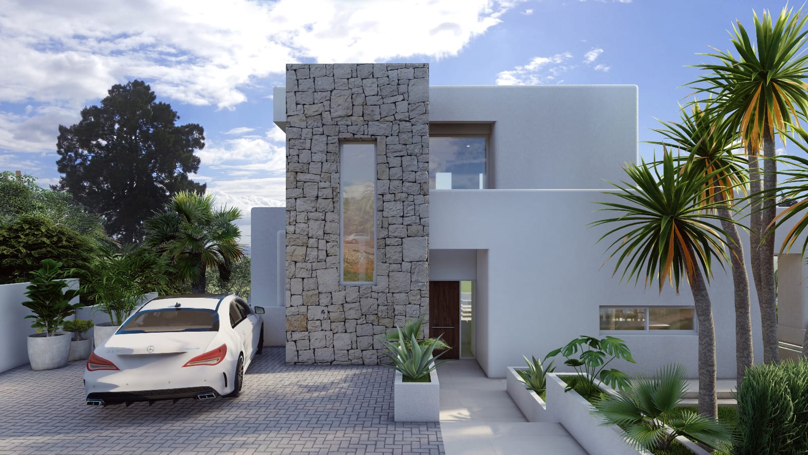 Moderne Villa mit Meerblick zu verkaufen in Baladrar, Benissa
