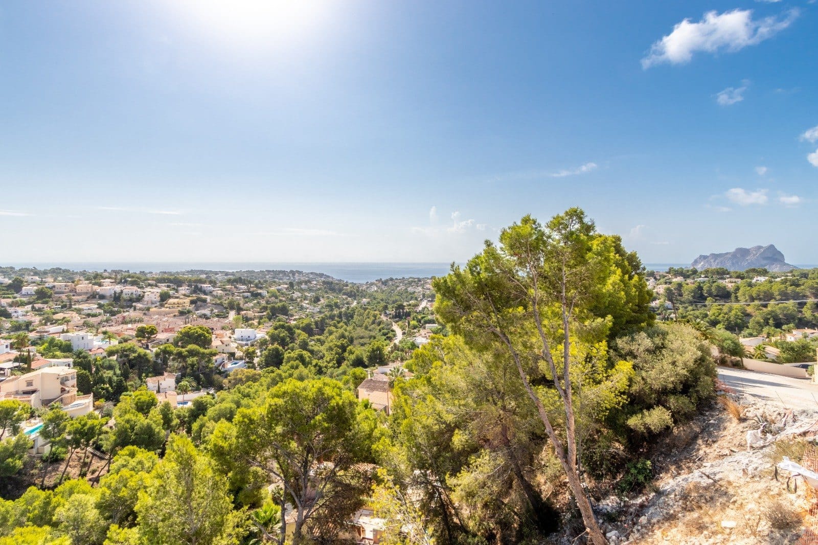 Moderne Villa mit Meerblick zu verkaufen in Benissa