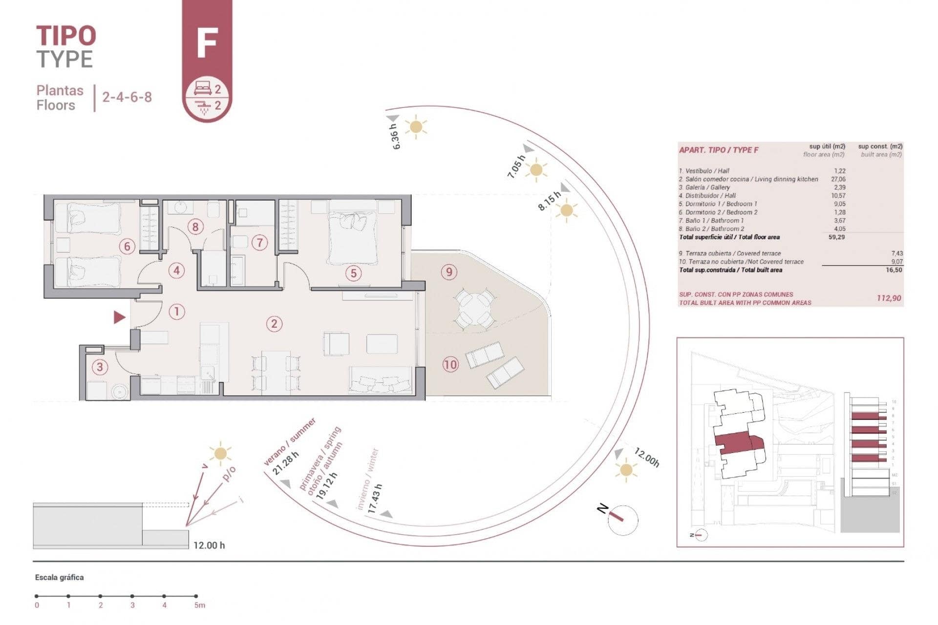 For Sale. Apartment in Calpe