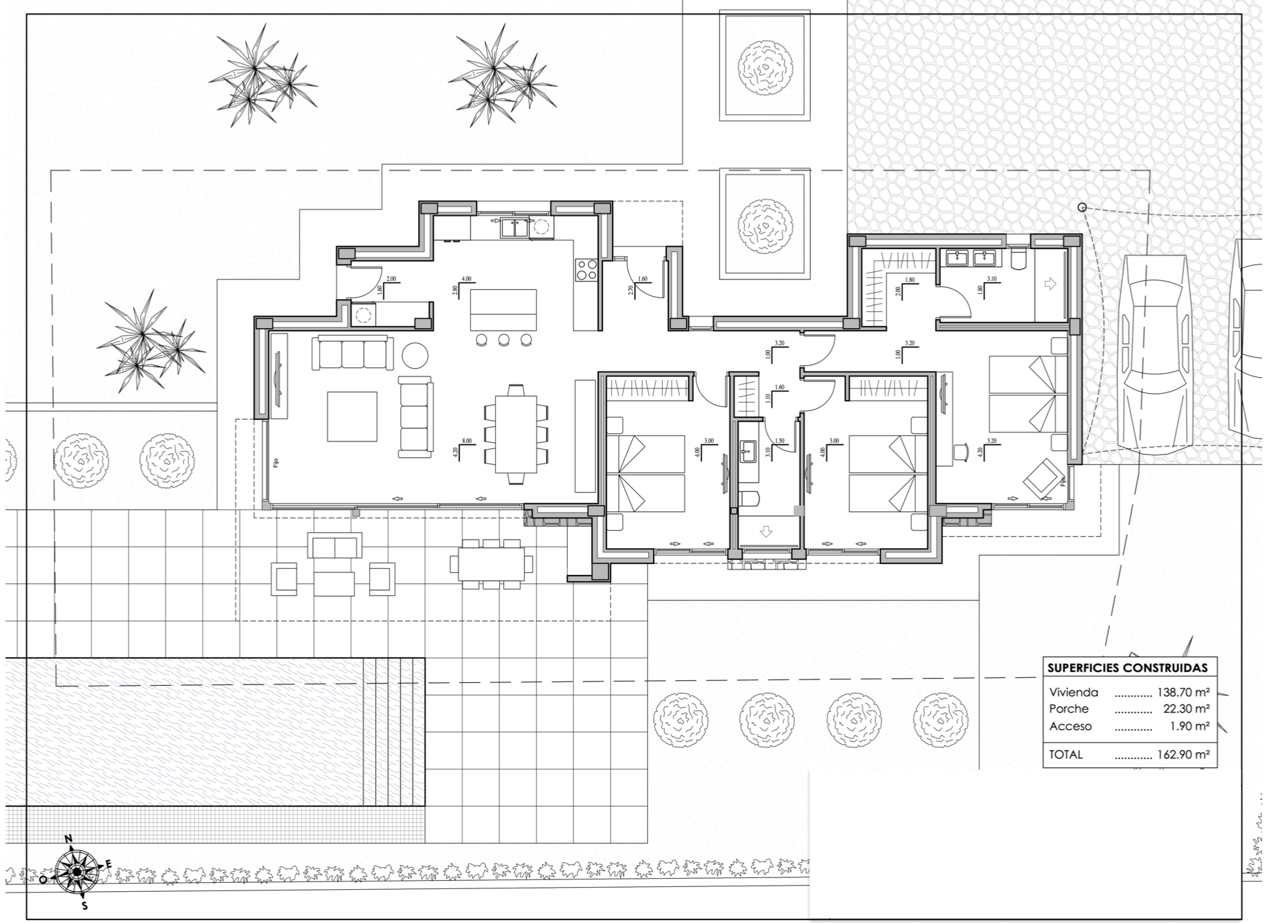 Modern villa project for sale, Calpe