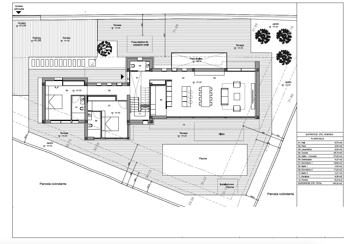 Zeitgenössisches Villenprojekt zum Verkauf in Moraira.