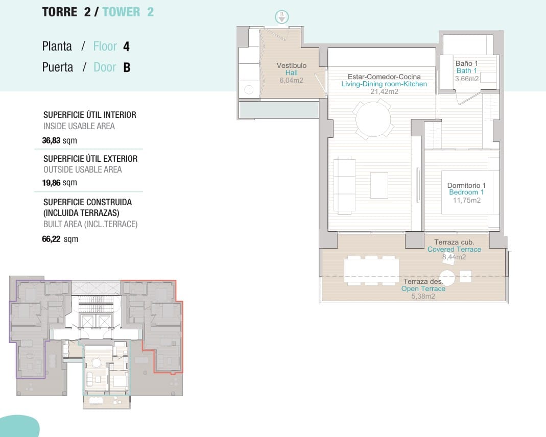 Verkoop. Appartement in Calpe