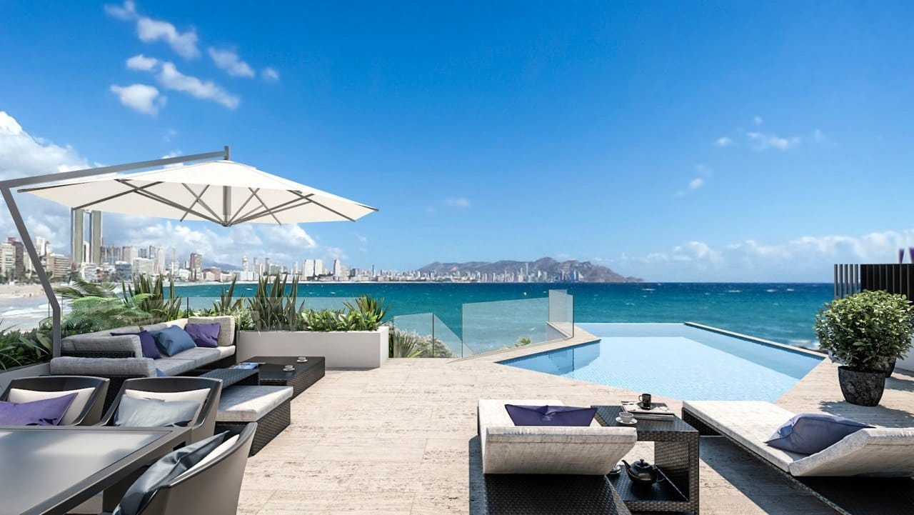 CC-2-55891 - Laatste eerstelijns duplex te koop in Benidorm