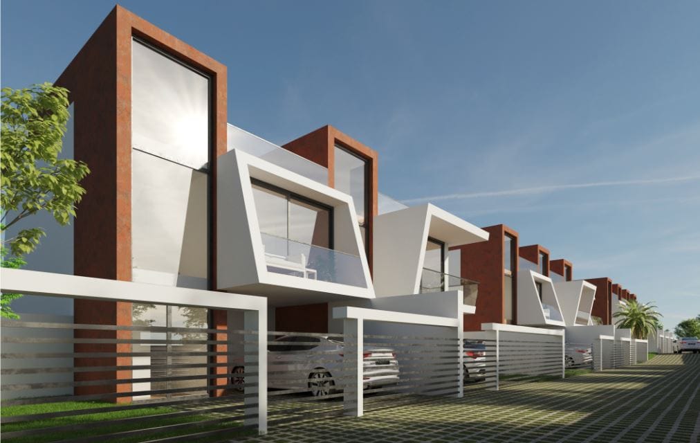 Adosados nuevos y modernos en venta en Calpe