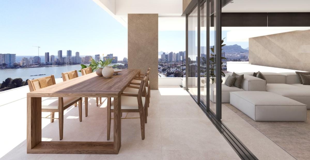 Penthouses te verkoop in Calpe