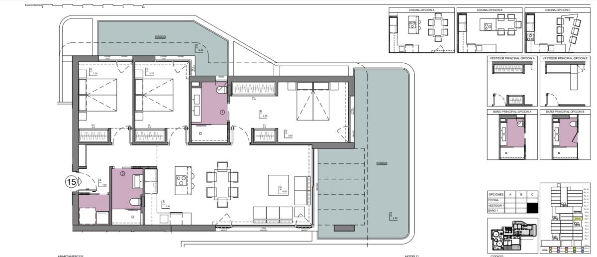 Penthouses te verkoop in Calpe