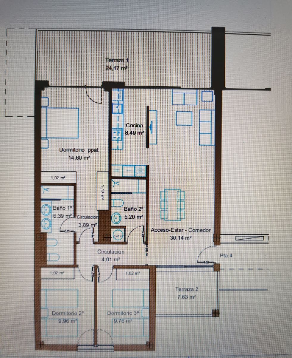 Apartment en venta en Dénia