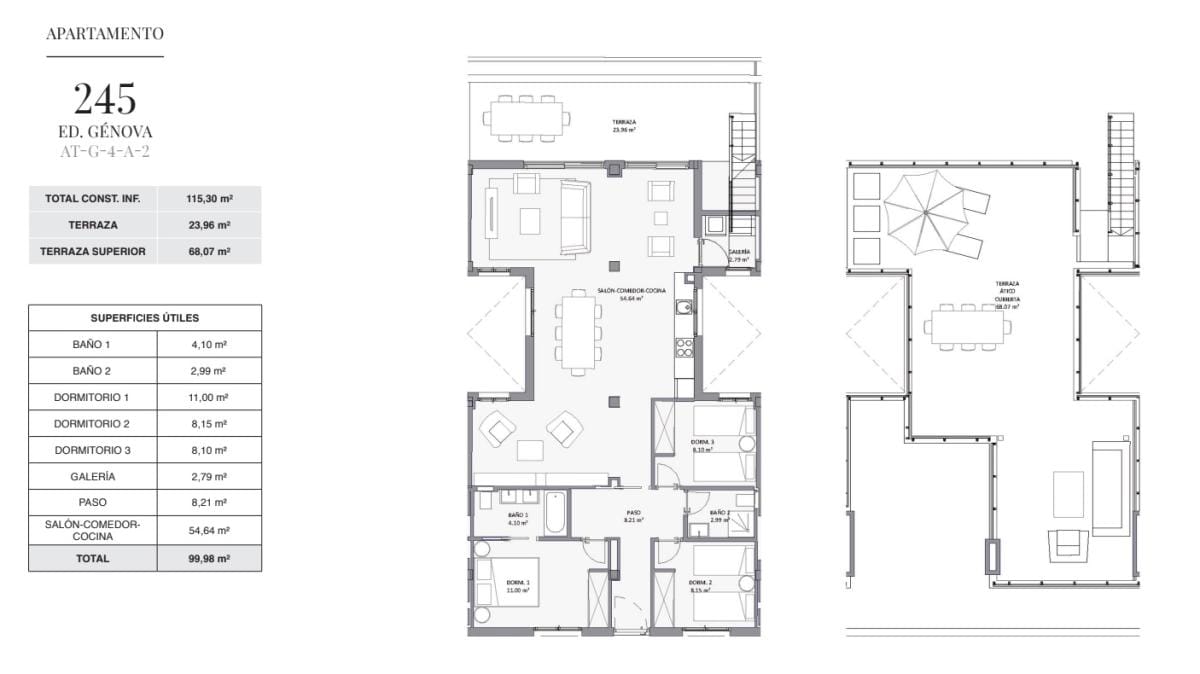 Penthouses for sale in Alfaz Del Pi