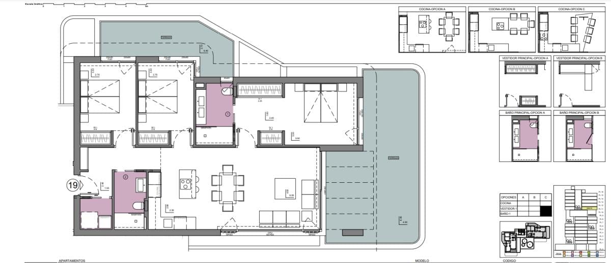 Penthouses te verkoop in Calpe