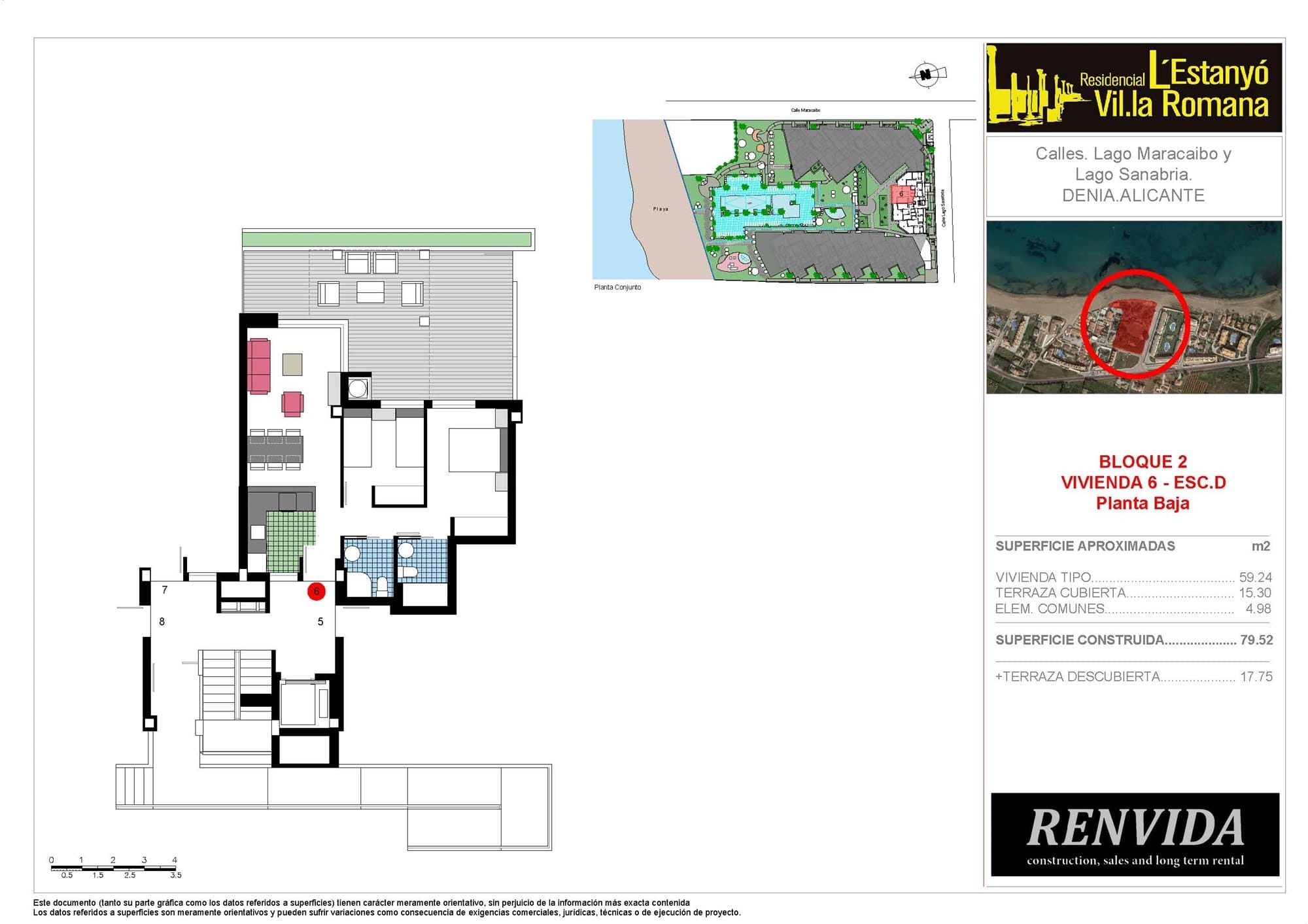 Apartment en venta en Denia