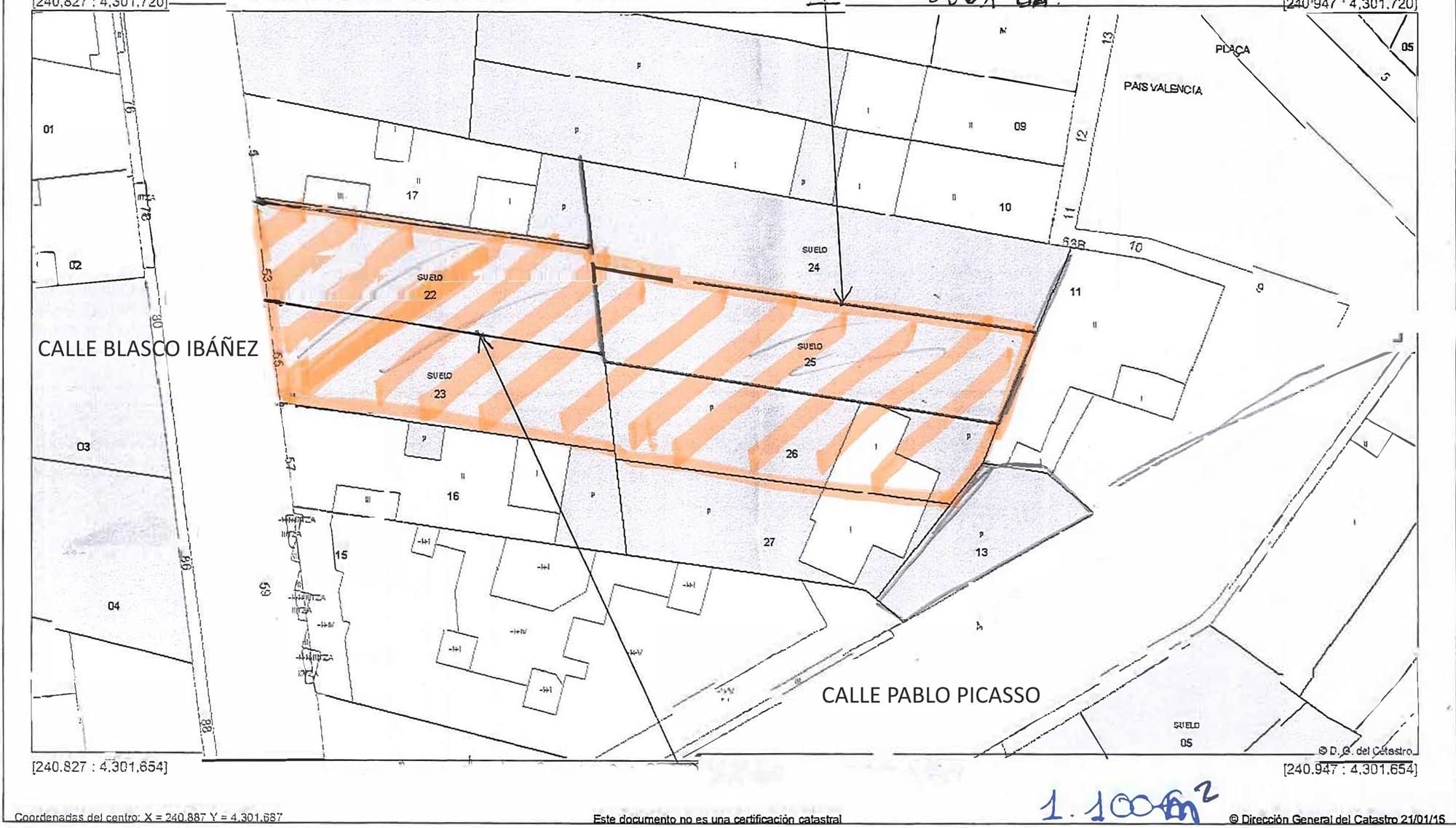 Plot for sale in Ondara
