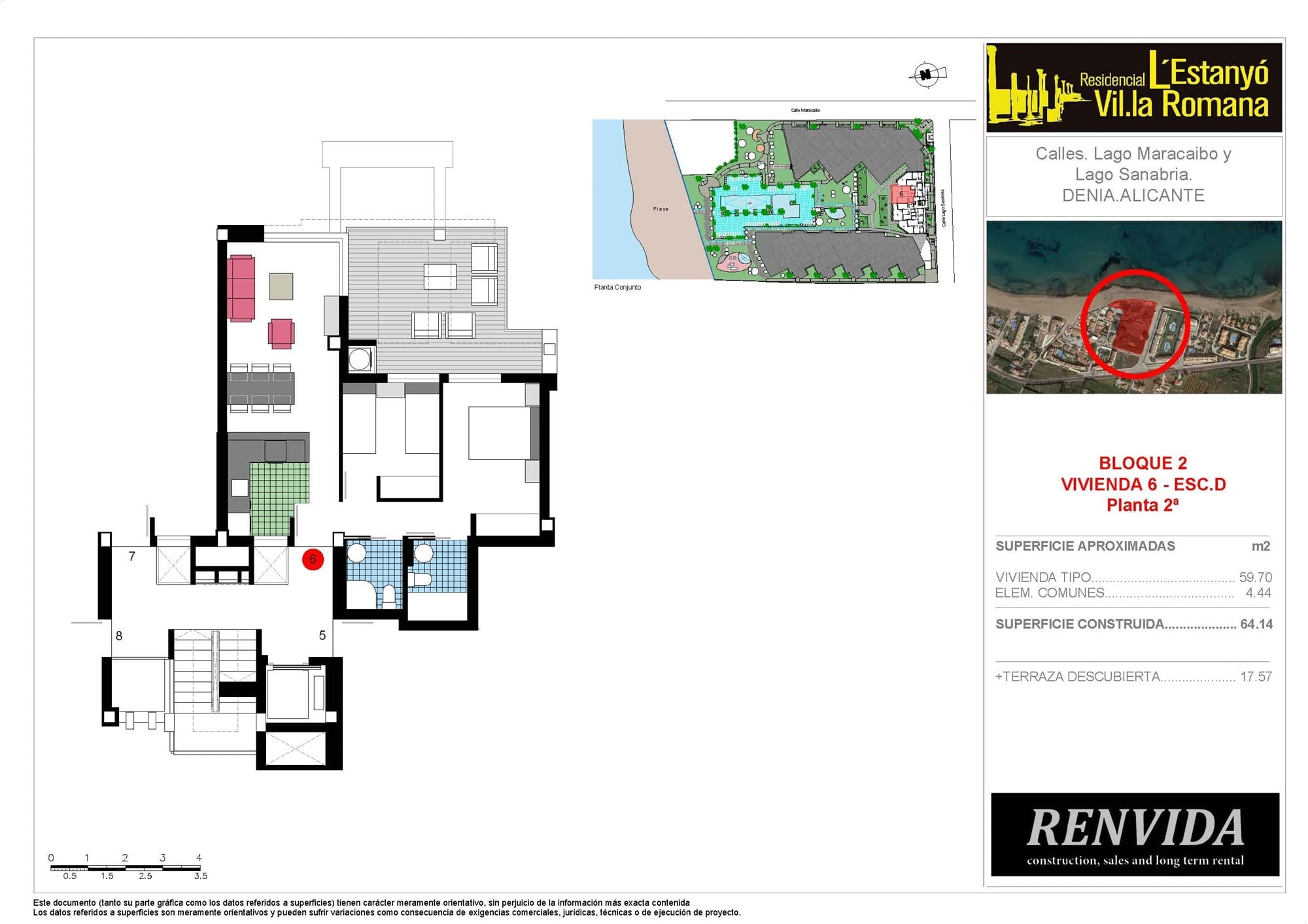 Apartment en venta en Denia