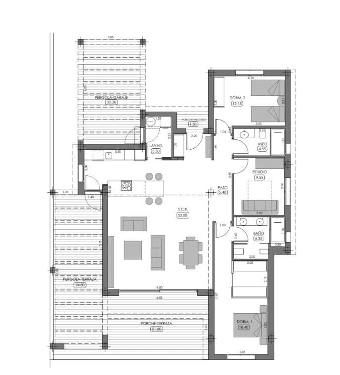 Villa for sale in Algorfa