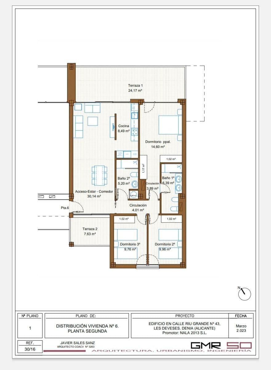 Apartment en venta en Dénia