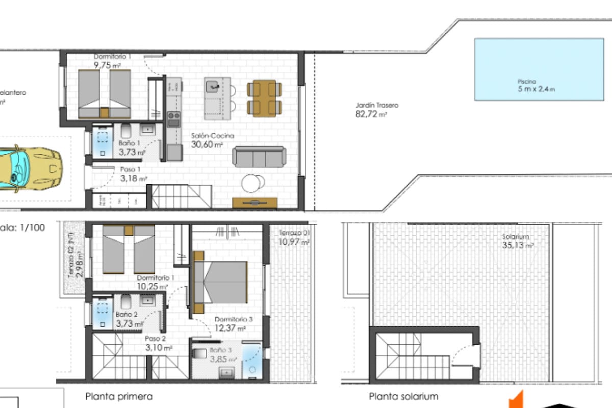Terraced Houses for sale in San Javier