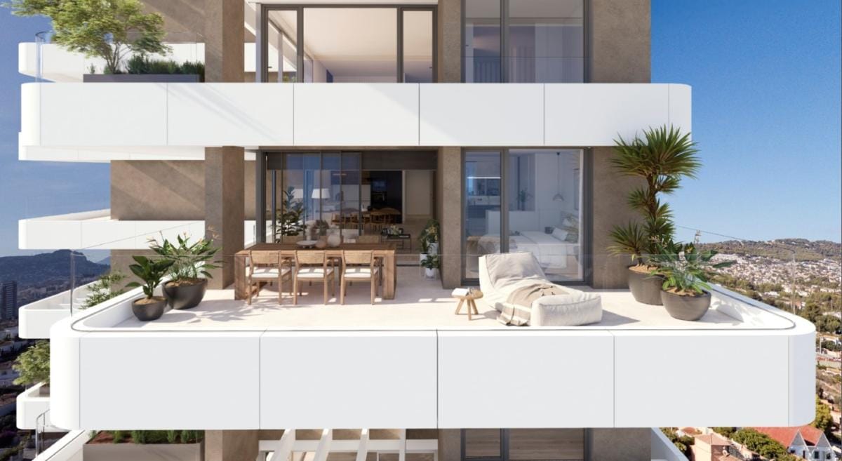 Penthouses te verkoop in Calpe