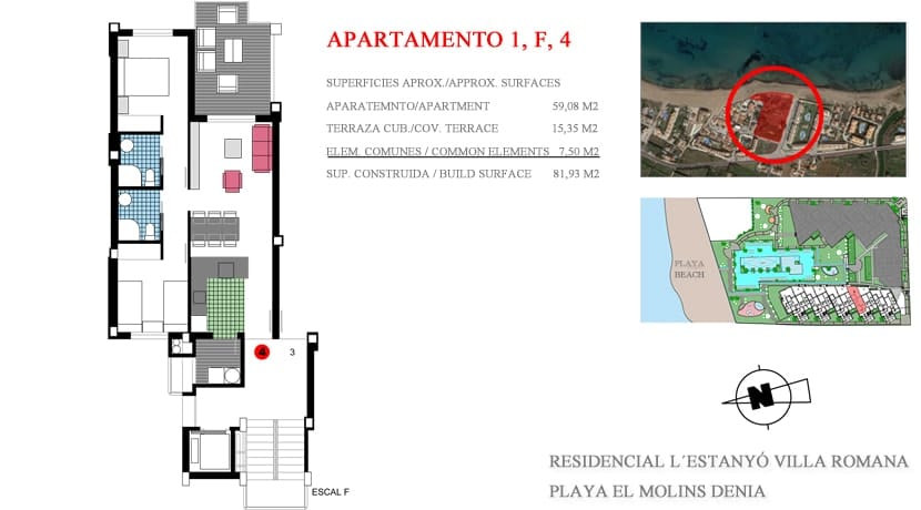 Apartment en venta en Denia