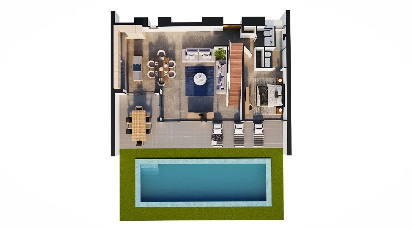 CH3375 - Luxe villa te koop in Calpe – In aanbouw, hoogwaardige afwerking