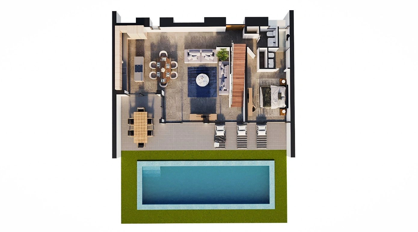 CH3376 - Exclusieve moderne villa te koop in Calpe – Zwembad en panoramisch uitzicht