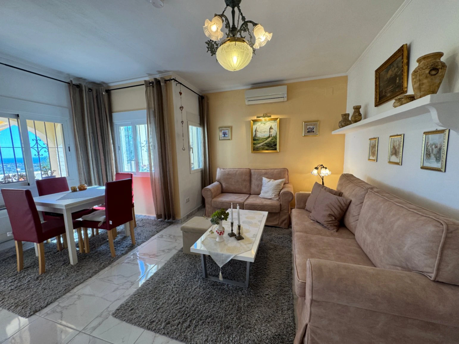 A0872 - 2 Bedroom Apartment for Sale in Teulada near Moraira – Sea Views & Pool