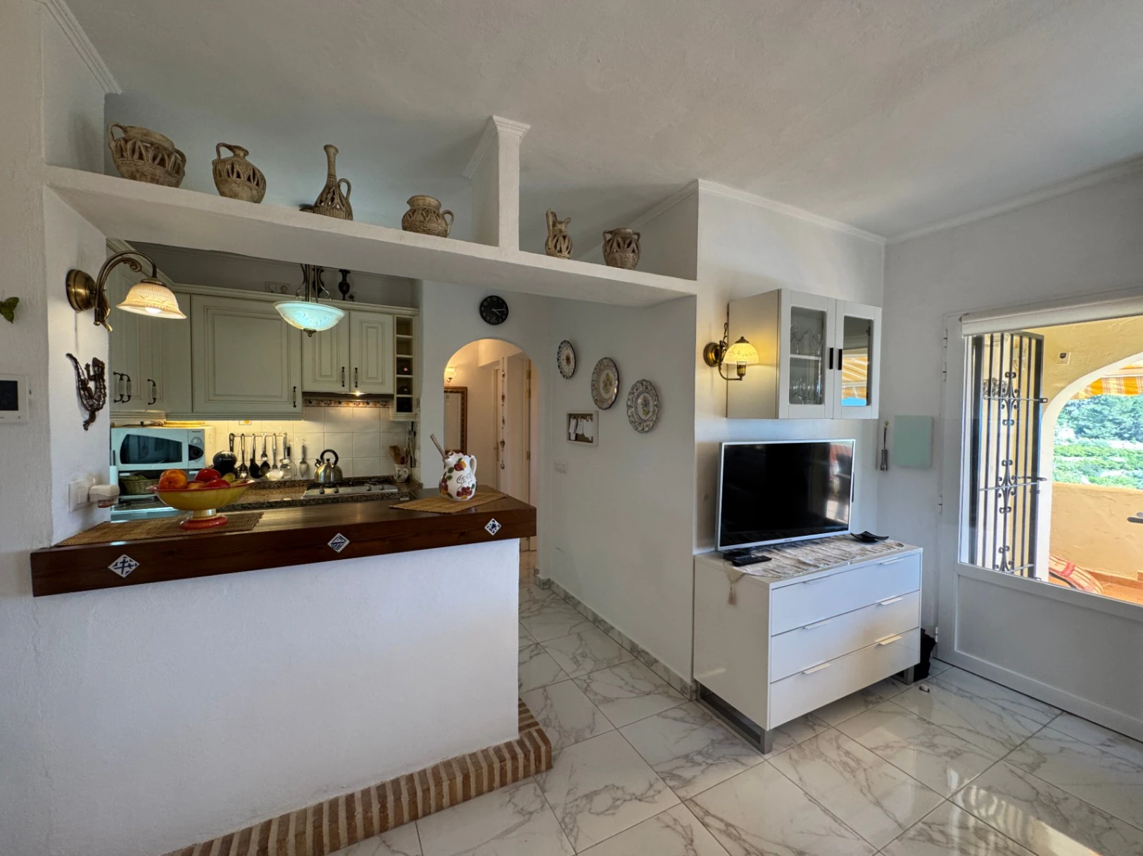 A0872 - 2 Bedroom Apartment for Sale in Teulada near Moraira – Sea Views & Pool